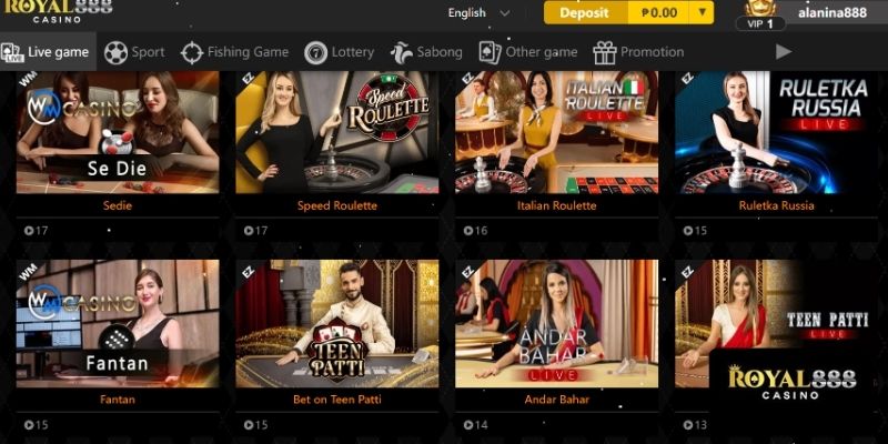 Vì sao nên tham gia Live Casino tại Royal888?